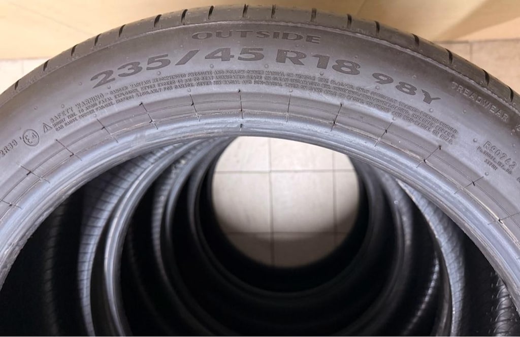 235/45R18 PİRELLİ CİNTURATO P7 (DOT:34/25) SIFIRDAN FARKSIZ - 3