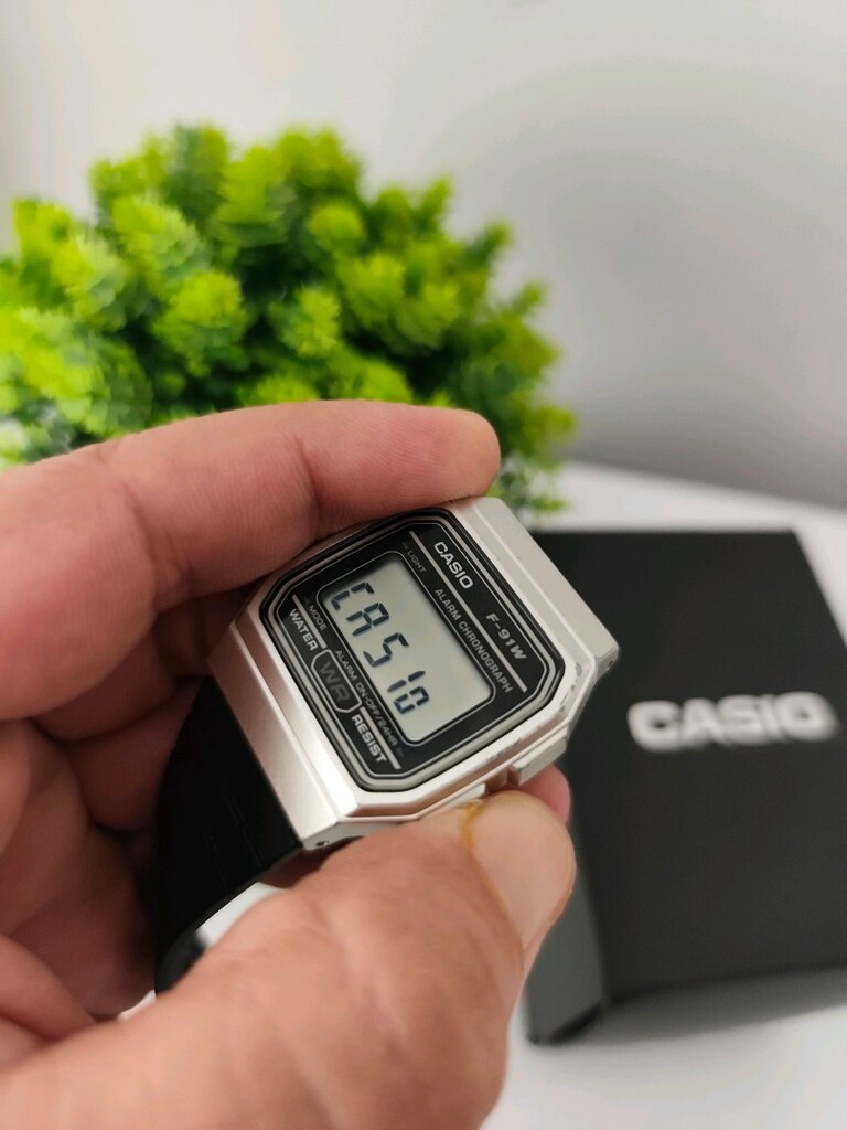 Orjinal Casio F-91W Erkek Saat - 7