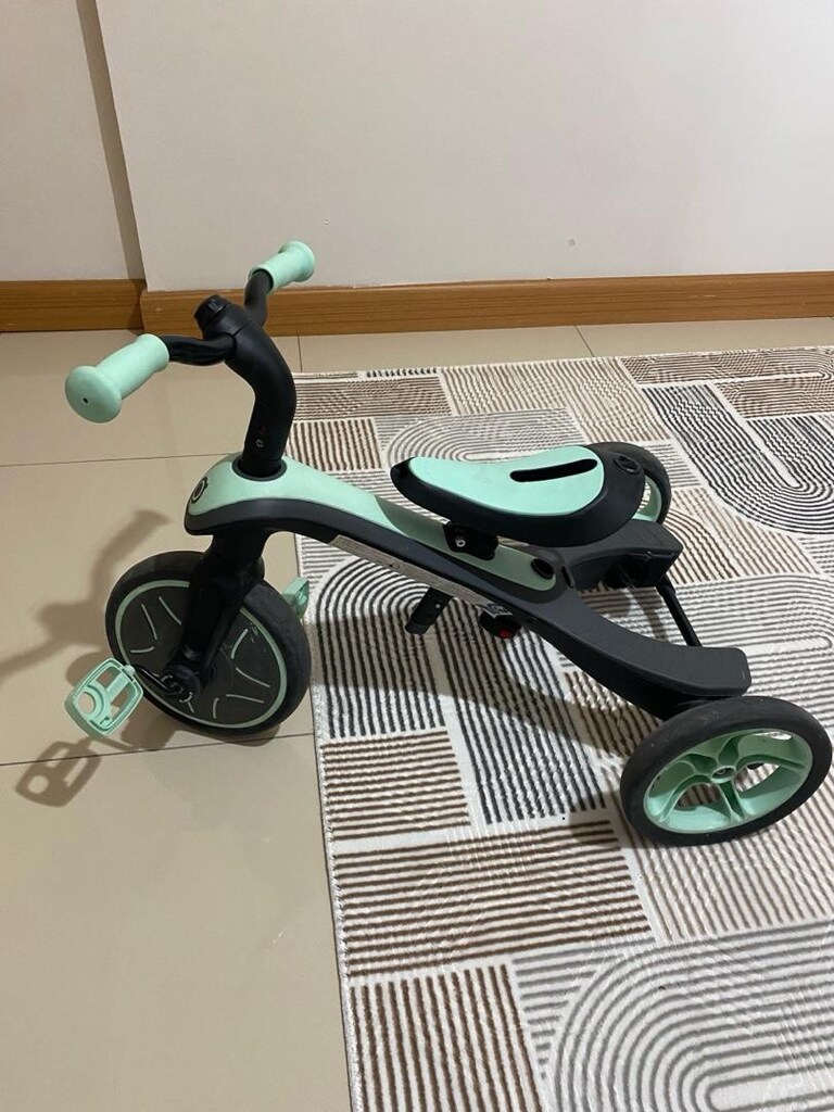 Zeytin Yeşili Globber Explorer 4 in 1 Çocuk Bisikleti - 9