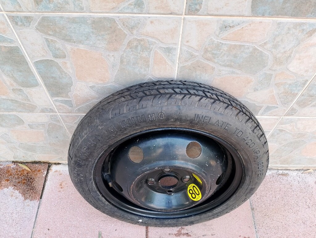 İNCE STEPNE 125/80/15 INCH CANT 4 X 100 - 10