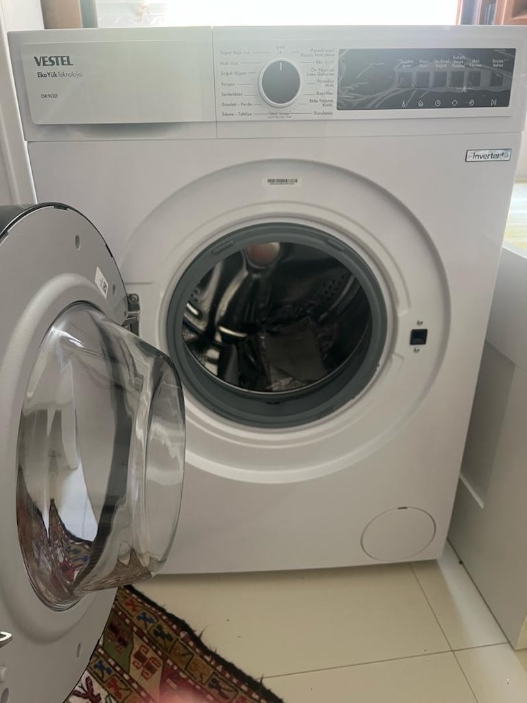 vestel inverter çamaşır makinesi( hiç kullanılmamış)