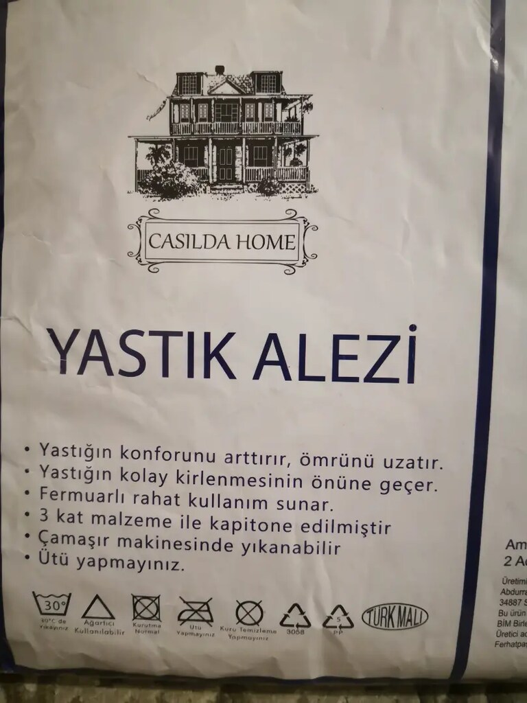 Yastık alezi 2 adet casilda home - 4