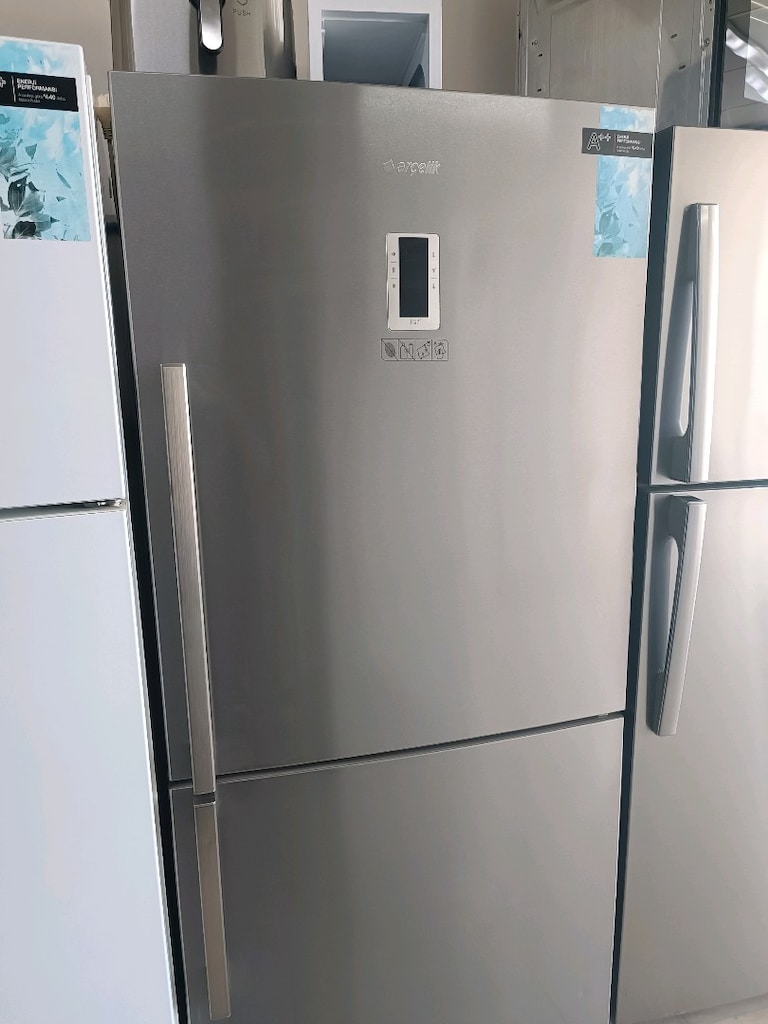 Arçelik Gri Alttan Donduruculu 630 Litre Nofrost Buzdolabı - 3