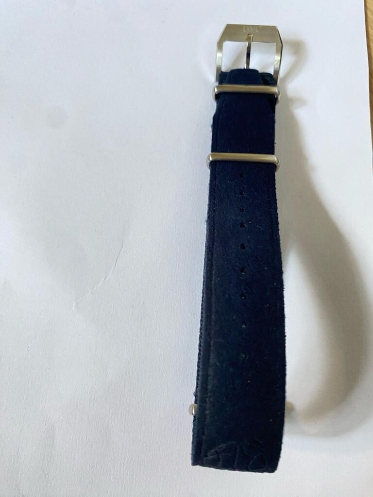 IWC lacivert NATO kordon 20 mm - 8