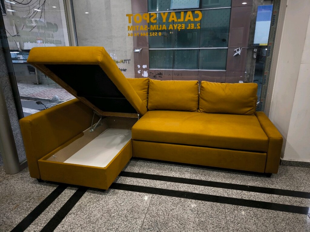 İkea Friheten Köşe Koltuk PATİ DOSTU KUMAŞ - 5