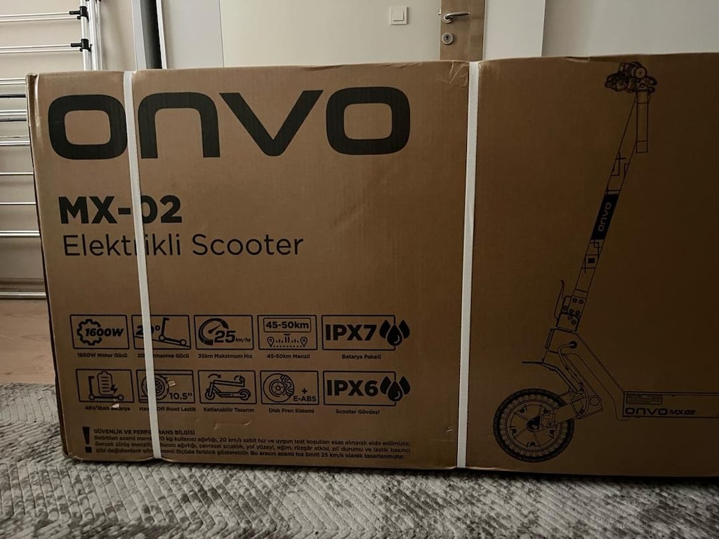 ONVO Elektrikli Scooter MX-2 Serisi sıfır kutulu - 6