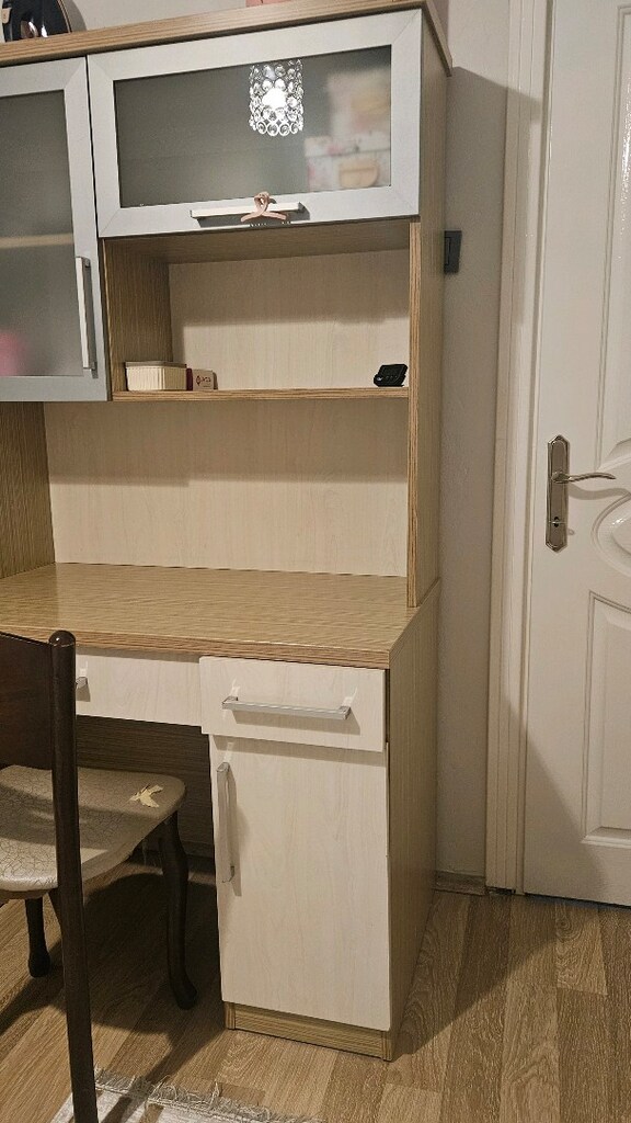 MEŞE-MDF (KİTAPLIK)ÇALIŞMA MASASI - 2