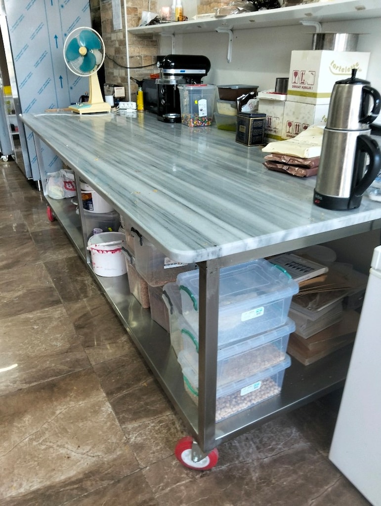 Fırın 9 tepsi mayalı Derin dondurucu çift kapı ısıtmalı Börek tezgahı - 6
