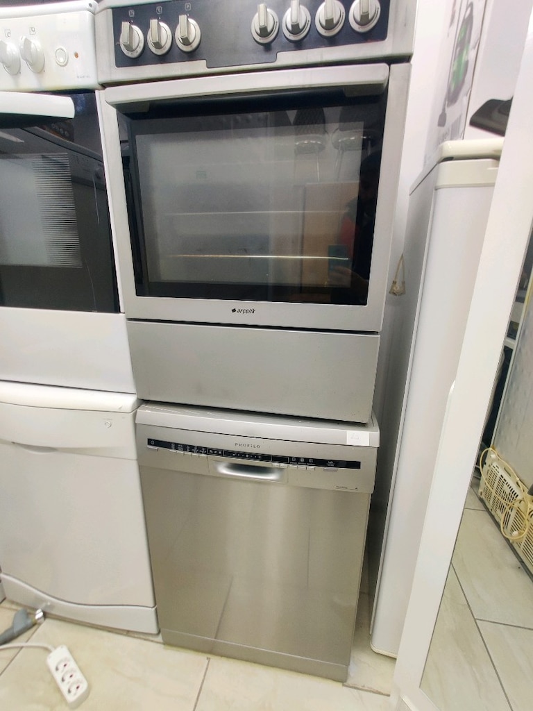 beyaz eşya, bulaşık makinası, ocaklı fırın, inox bulaşık, - 4