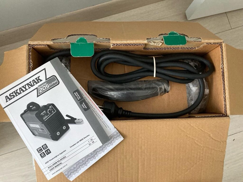 ASKAYNAK İNVERTER 205 SUPER 185 AMPER KAYNAK MAKİNASI SIFIR - 5