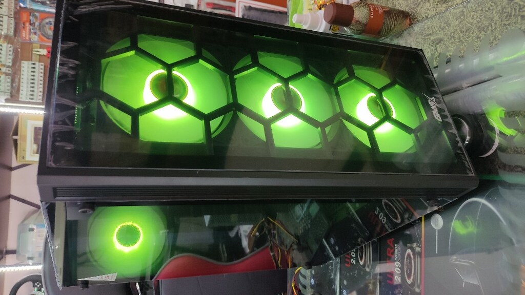 içi boş gaming ışıklı oyuncu kasaları RGB sıfır - 6
