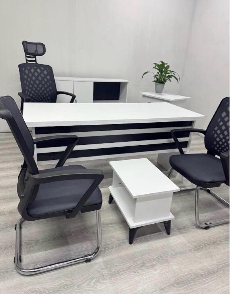 ŞOK FİYATA ! 7 PARÇA OFİS MOBİLYA SET**KAPIDA ÖDEME** - 5