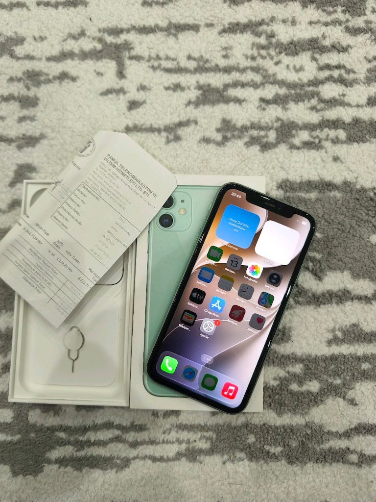 İPHONE 11 64 GB TR KUTU FATURALI HATASIZ - 3