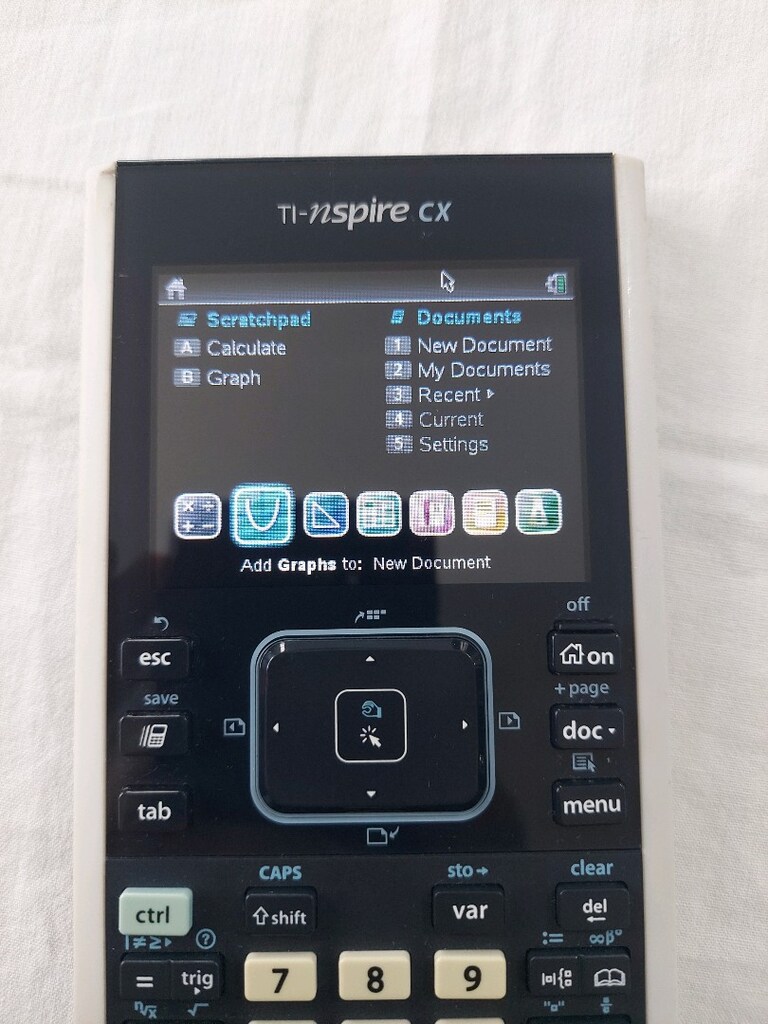 Texas Nspire CX Grafik ve Matematik işlemleri hesap makinası - 12