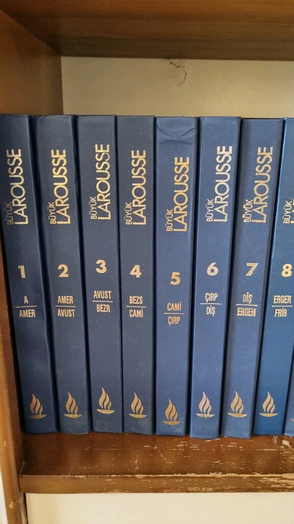 İki Set Ansiklopedi takımı birlikte - 4