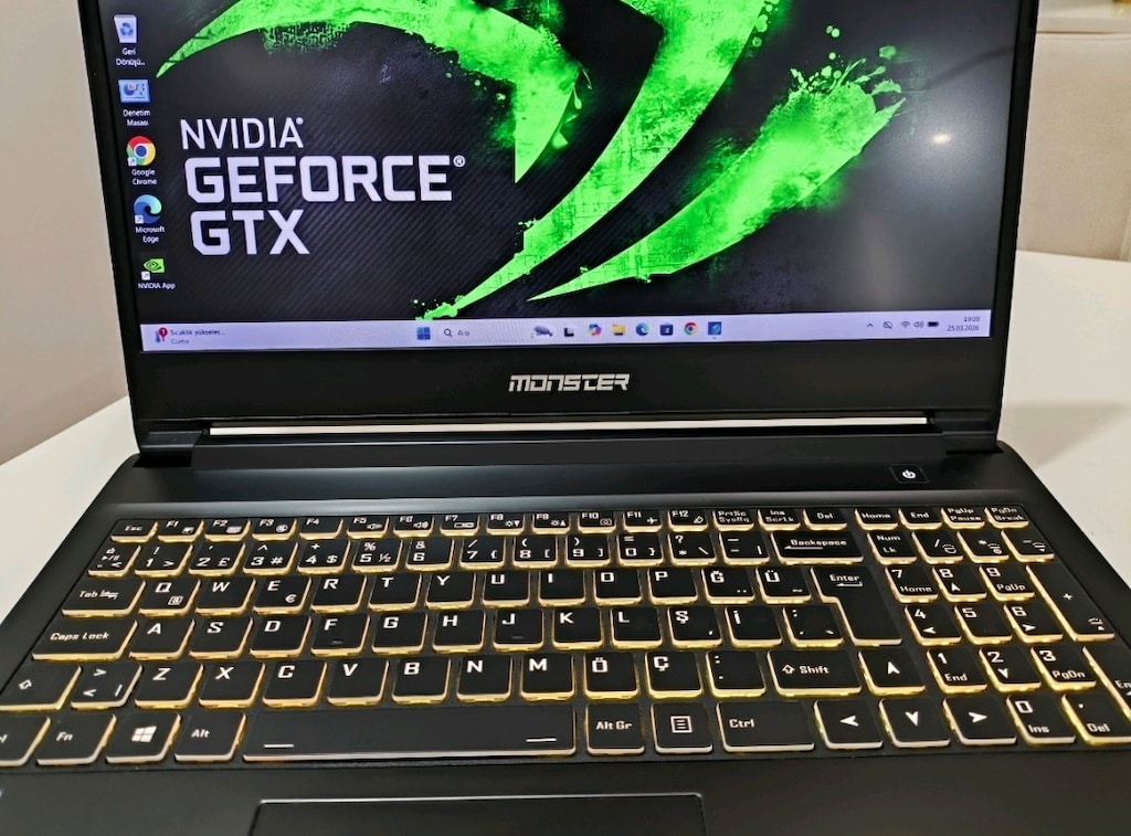 i5 10. Nesil Monster G@ming 16 GB RAM tam bir oyun canavarı laptop - 5