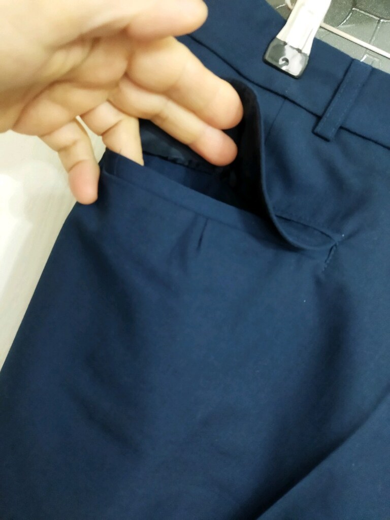 Erkek kumaş pantolon yazlık kumaş sıfır ürün - 7