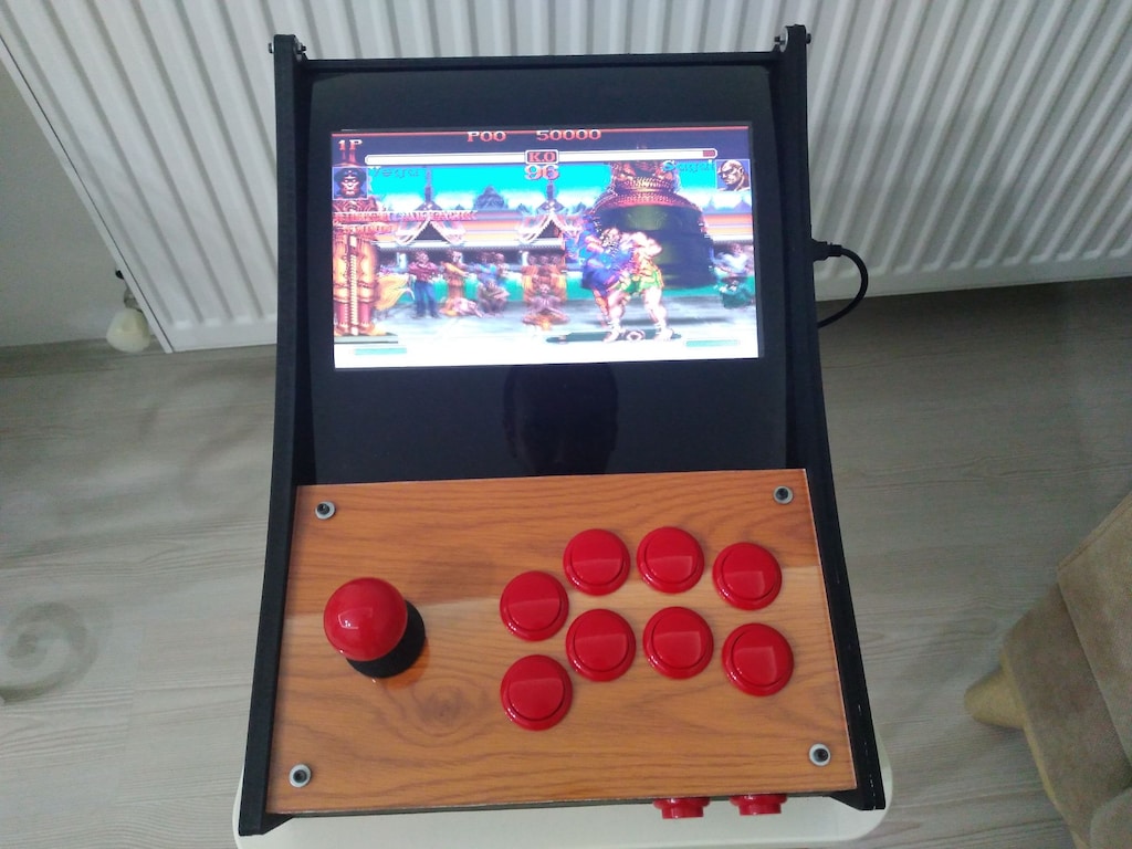 Arcade Retro Portable Fightcade Oyun Makinası - 11