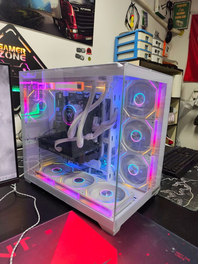 DDR5 SETUP RYZEN 5 7600X-32GB-1 TB-RT 4060 8GB-24 İnc 240Hz Monitör - 4