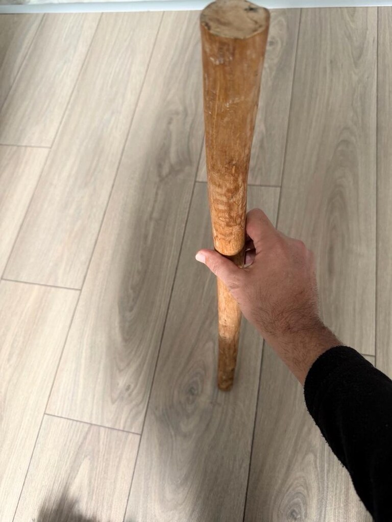 Meşe ağacından haydar -cop - sağlam ( 60 cm ) - 3