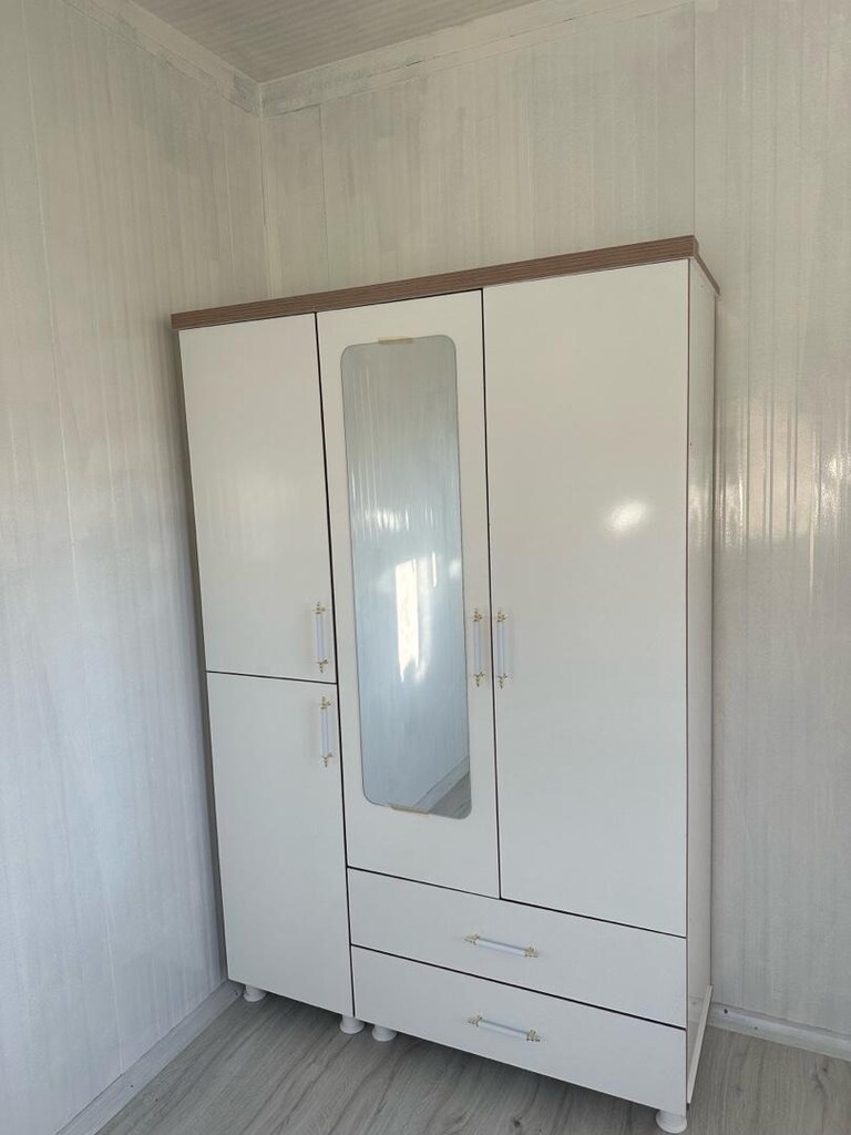 ultra lüks 3 kapaklı dolap sıfır ürün adrese teslim kapıda ödeme - 7