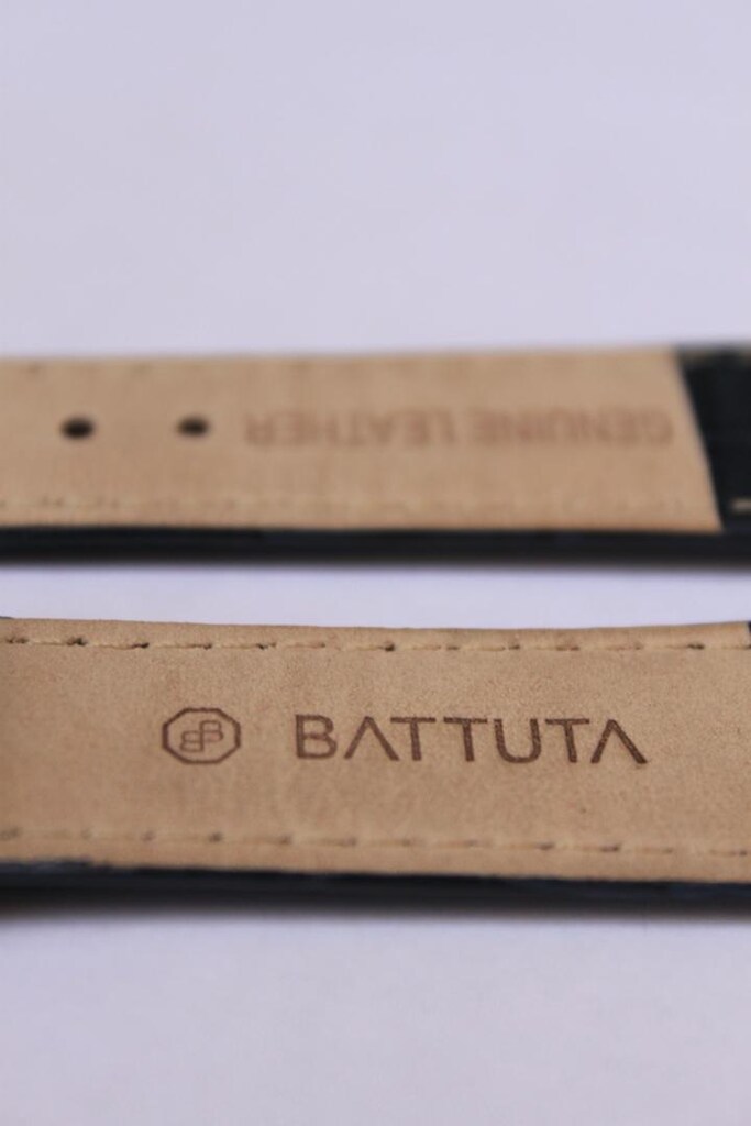 BATTUTA Çelik Gövde Japon Mekanizma Minimalist Saat Deri Kordon Rose - 4