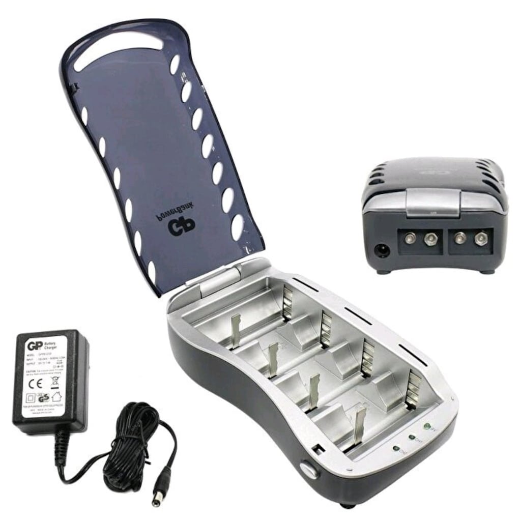 GP PB19 Universal Pil Şarj Cihazı 9V/AA/AAA/C/D - 8