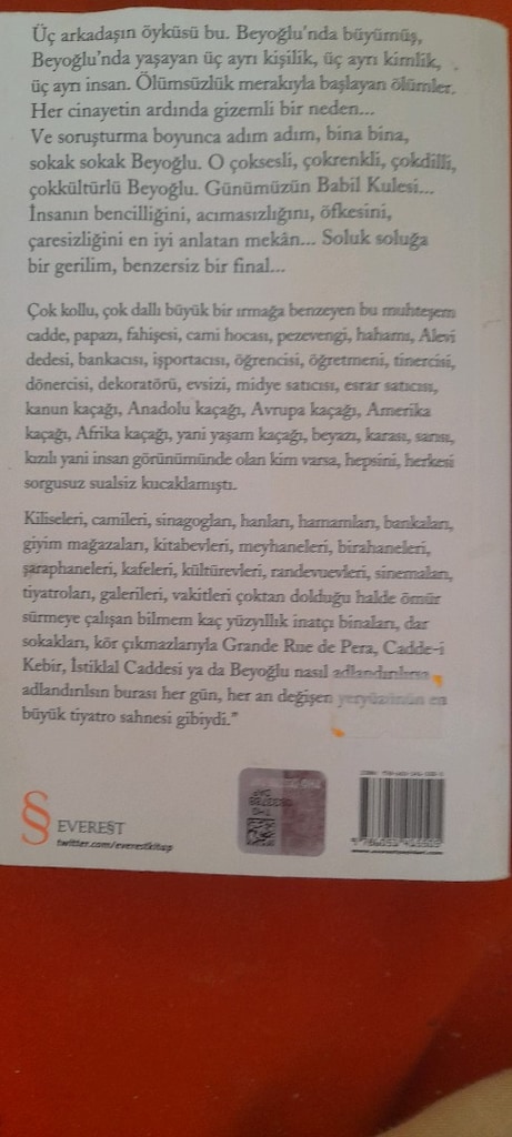 KAVİM, PATASANA, BEYOĞLU RAPSODİSİ, AHMET ÜMİT - 6