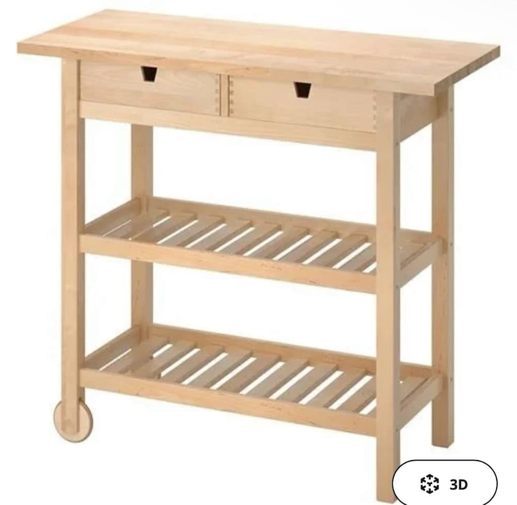 acilllll ikea servis arabası 100*43*90