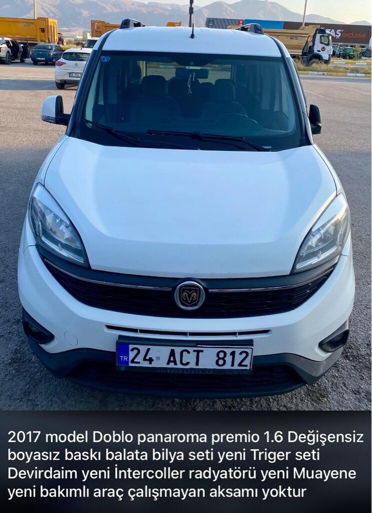 2017 Doblo 1.6 yetişen alır bu fiyat - 2