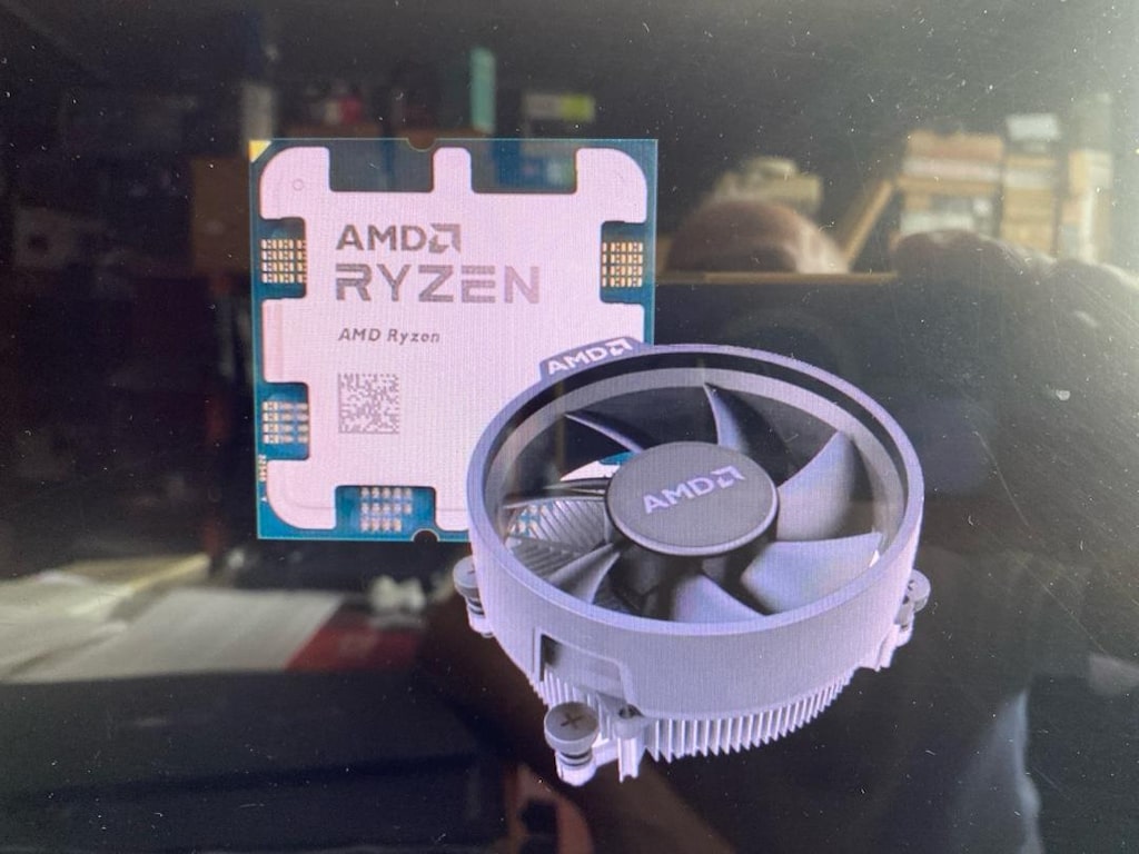 AMD Cooler SR1 AM4/AM5 CPU Soğutucu ( Stock FAN ) - 8