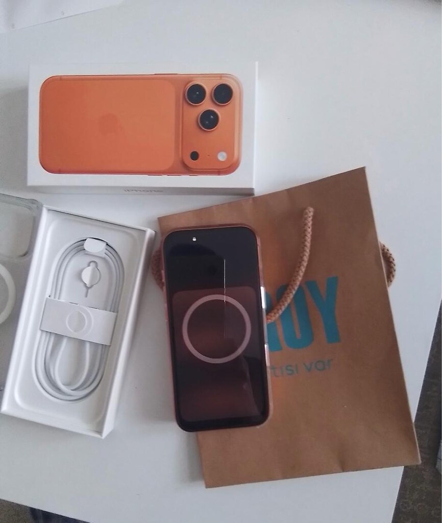 Memurdan 15 Ay Apple Tr Garantili iPhone 17 Pro 256GB Kozmik Turuncu - 7