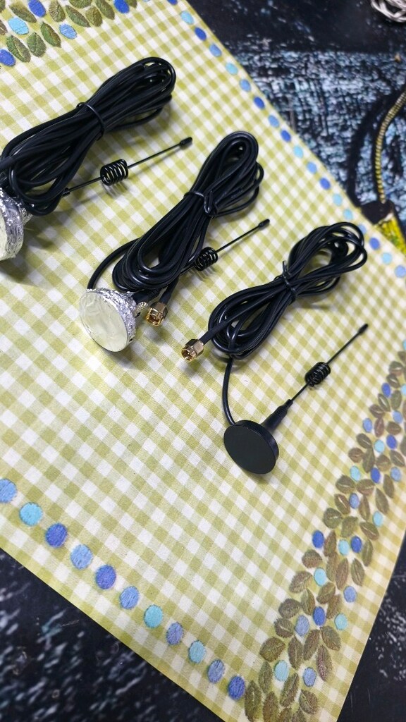 Sıfır 3dBi SMA Erkek Konnektörlü Mıknatıslı GSM Anten (3 Metre Kablo) - 2