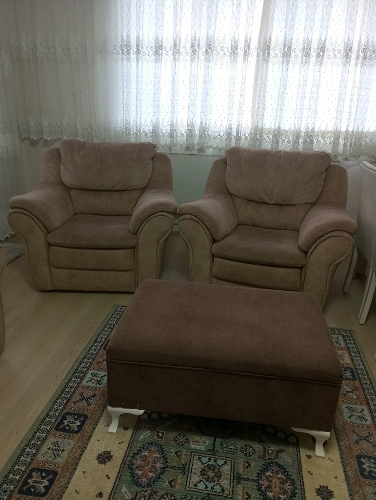 salon masa sandalye koltuk püf takım - 2