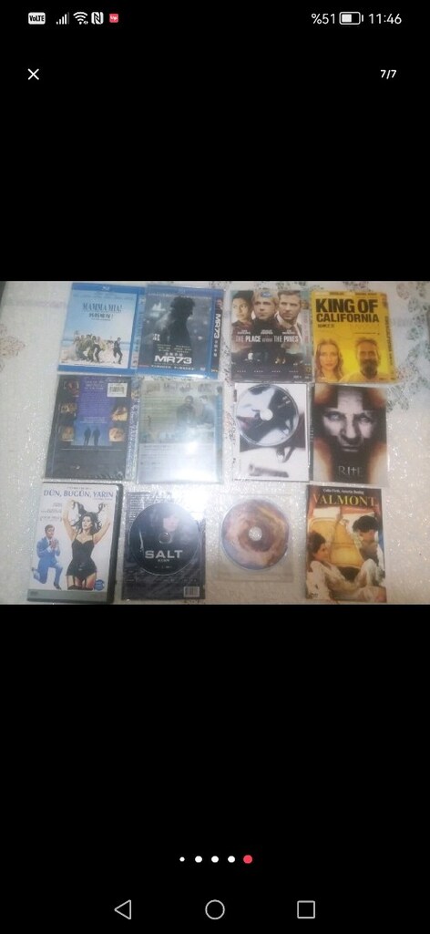 DVD FİLMLER ORJINAL YURTDIŞINDAN GELDİLER. TEMIZ FAAL. 12 ADEDİ 500tl - 5
