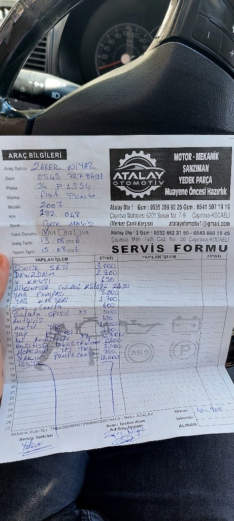 FİAT PUNTO 1.3 MULTİJET - 14