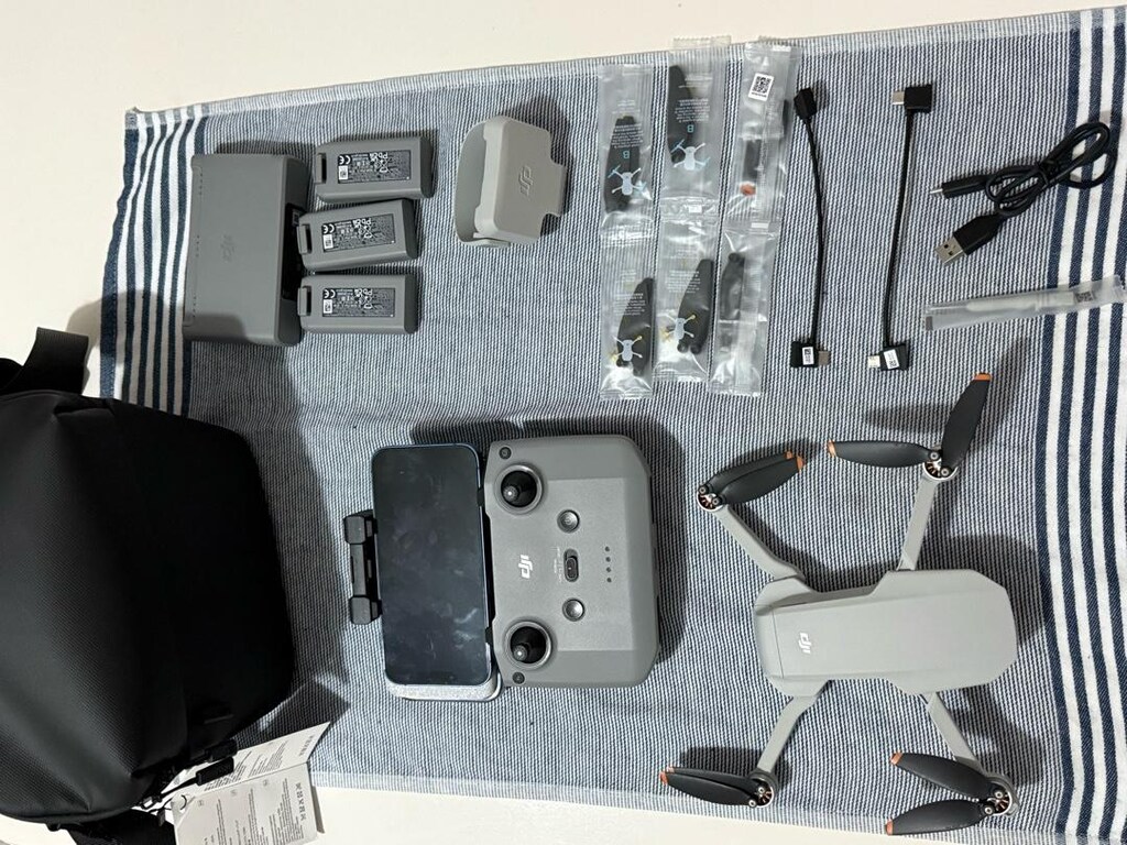 Dji mini 4 k fly combo full aksesuar - 3