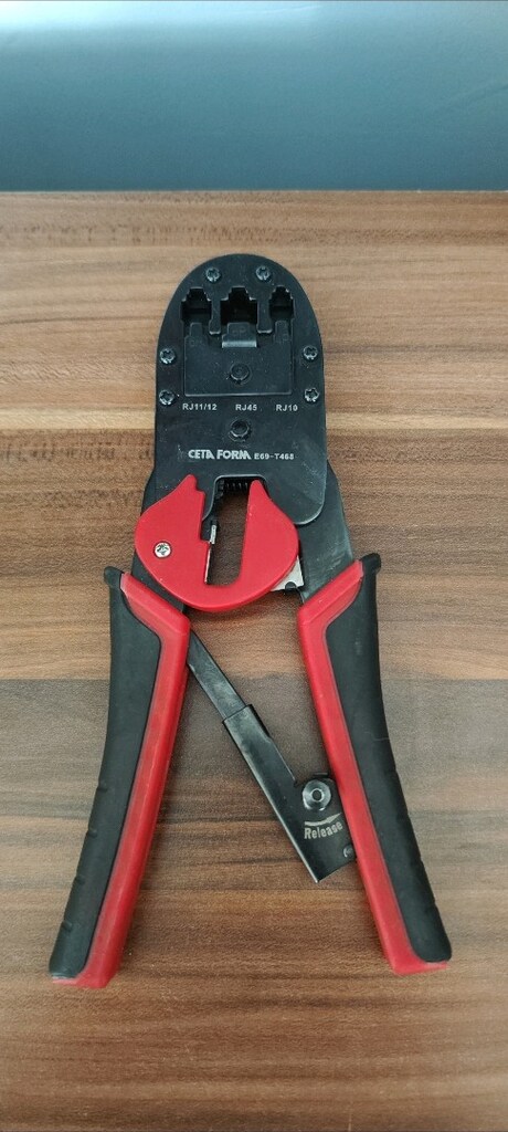 Ceta Form E69-T468 Telefon-Data Jack Sıkma Pensesi - 6