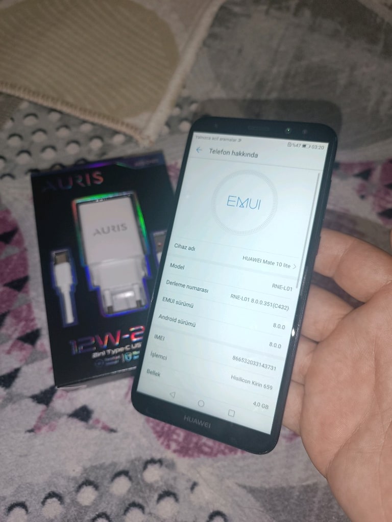 huwai mate 10 lite 64gb hafıza 4gb ram yurtiçi cihazi tr - 5