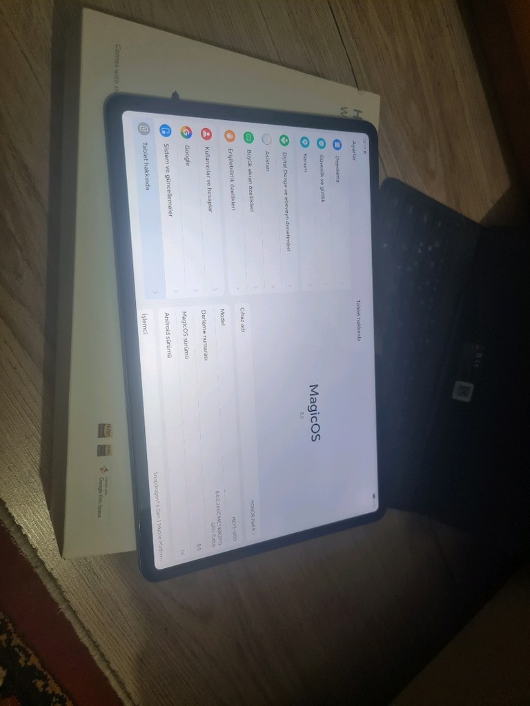 SIFIRDAN FARKSIZ YURTİÇİ 12AY GARANTİLİ 256GB 8RAM 12.1İNÇ HONOR PAD 9 - 4
