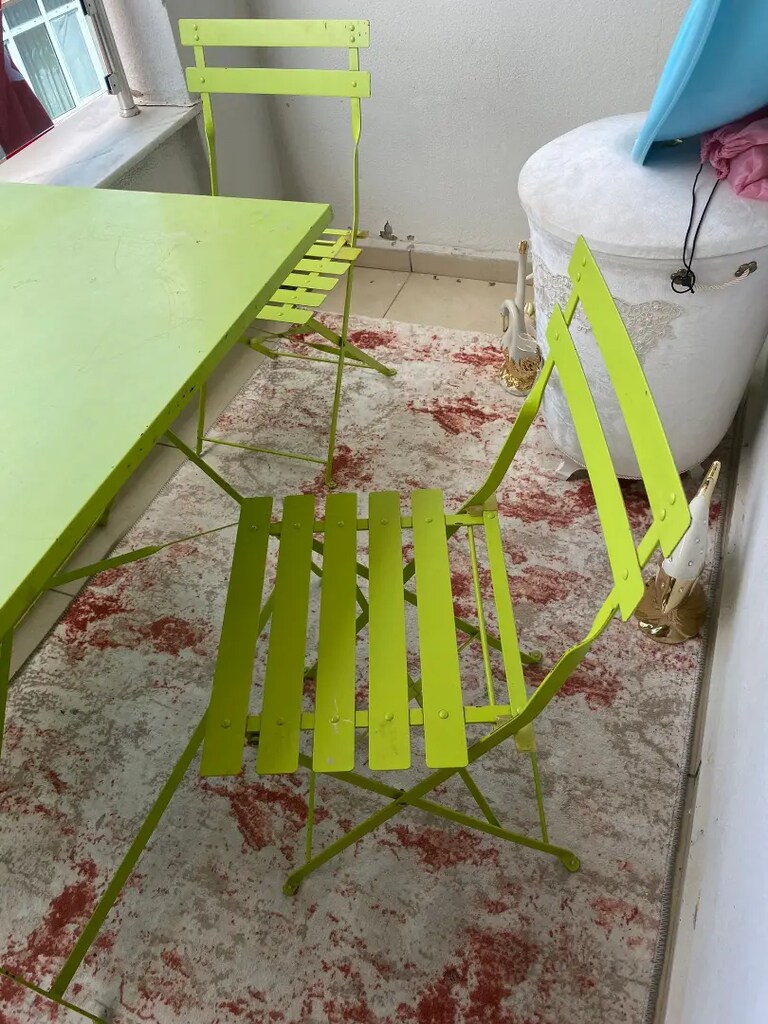 Bahçe balkon masa sandalye
