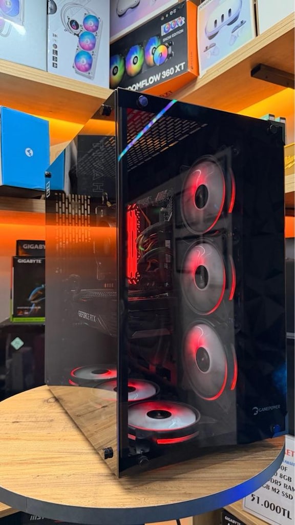 " TEMİZ " R5 5600X / RTX 3070 / 16GB RAM - SİSTEM - 2