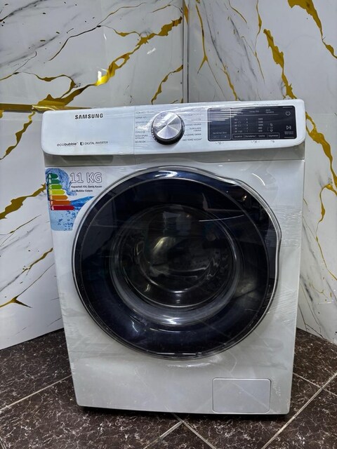 Garantili - Nakliye Dahil Samsung 11 KG Çamaşır Makinesi EcoBubble