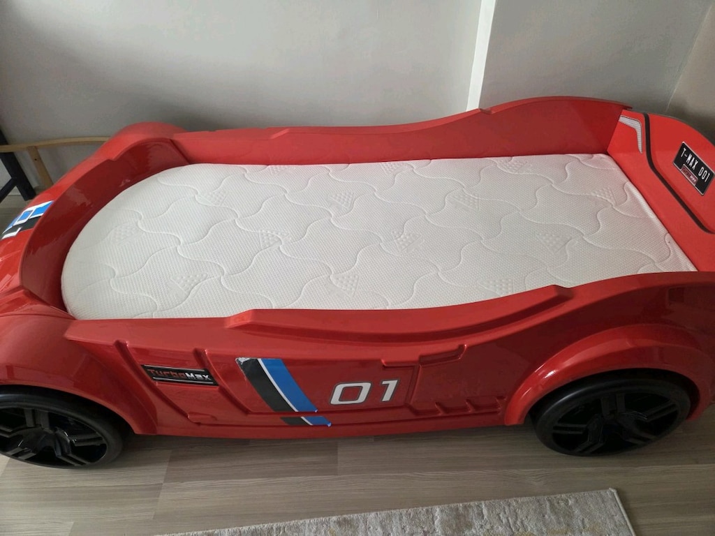 çilek arabalı yatak - 2