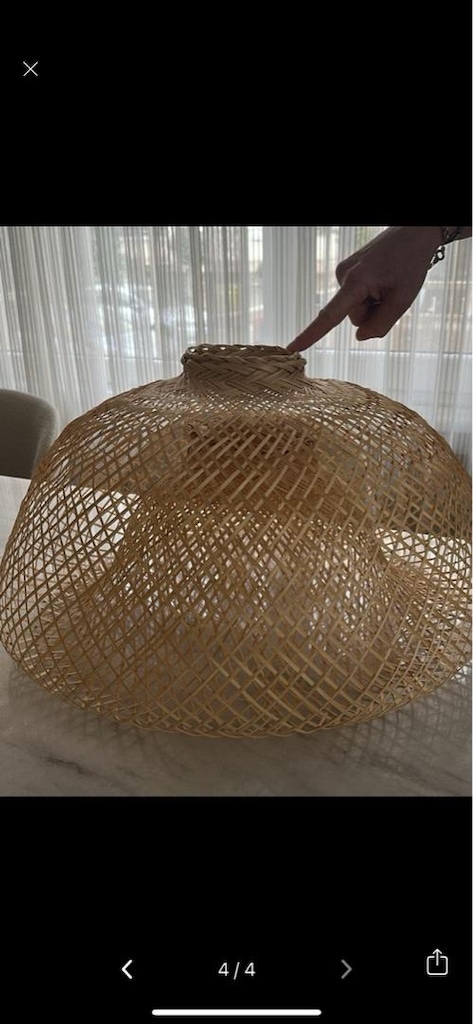 Mudo tasarım rattan avize - 4