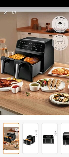 karaca iki hazneli airfry