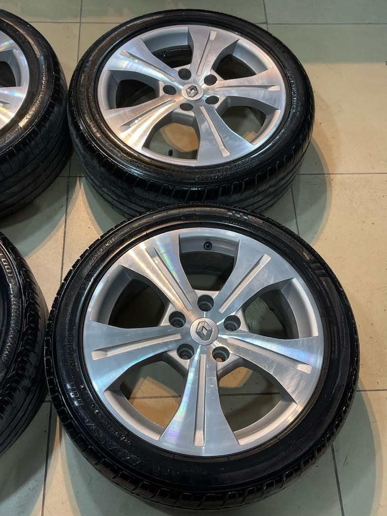 17 İNÇ ORJİNAL MEGANE 3 COUPE JANT LASTİK TAKIMI - 5