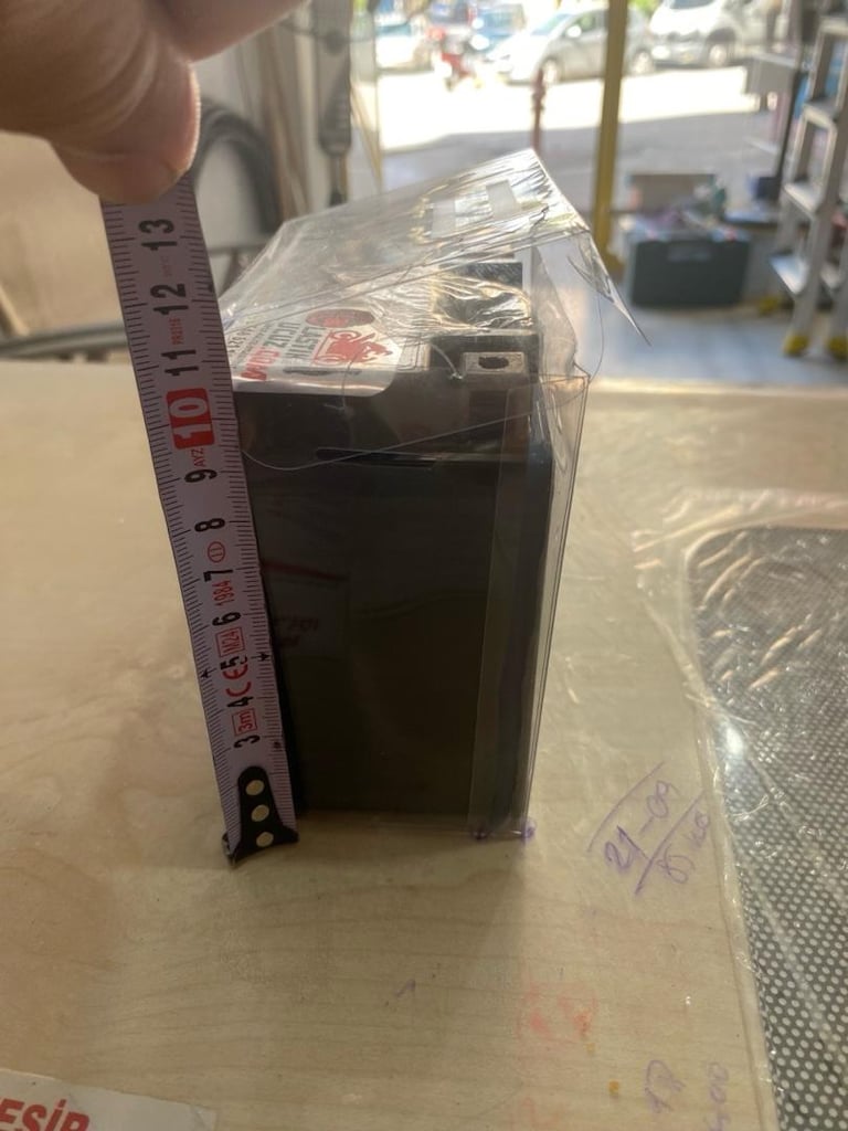 SIFIR motosiklet aküsü 12volt / 5 Amper - 3