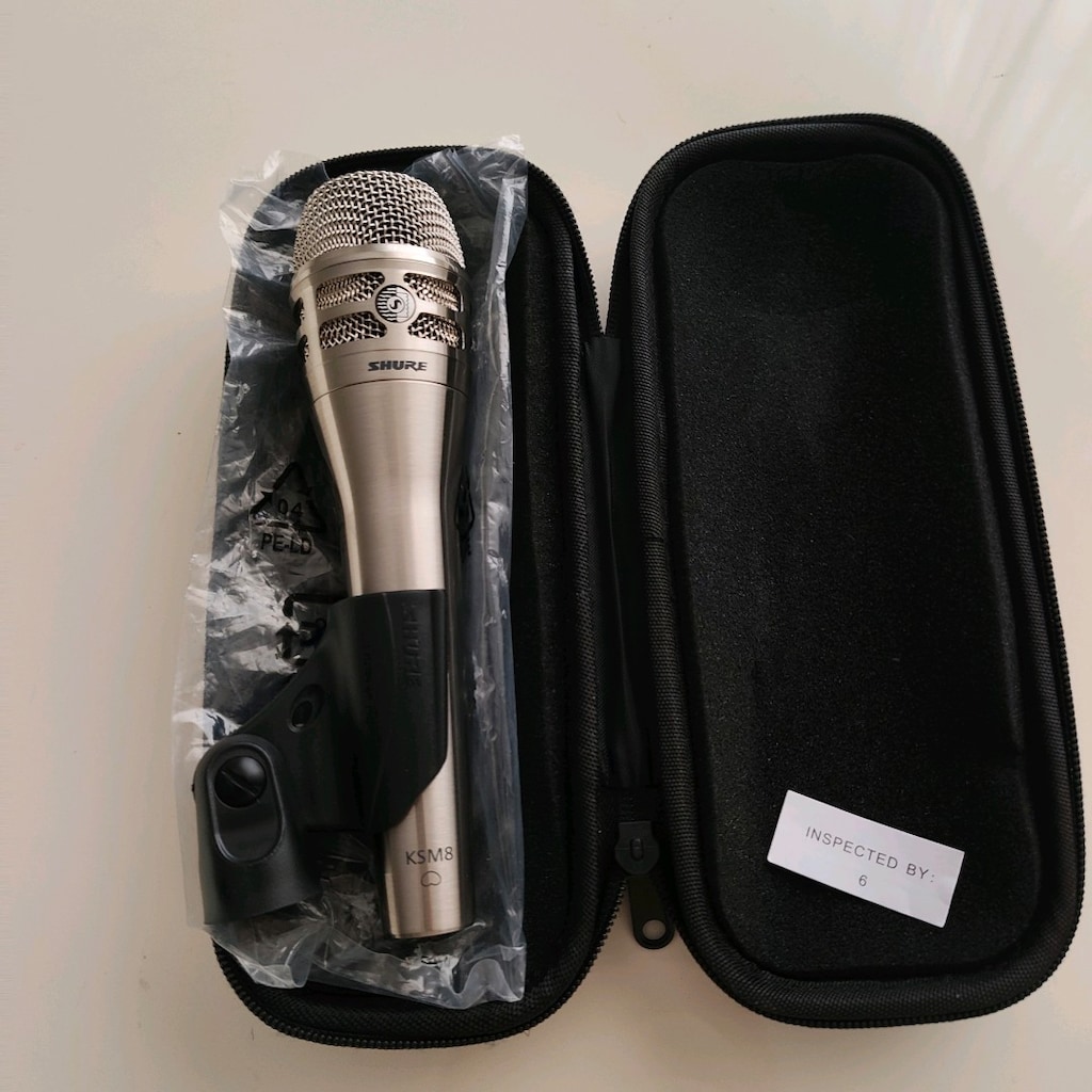 Shure KSM8 dualdyne fırçalanmış nikel vokal mikrofon - 7
