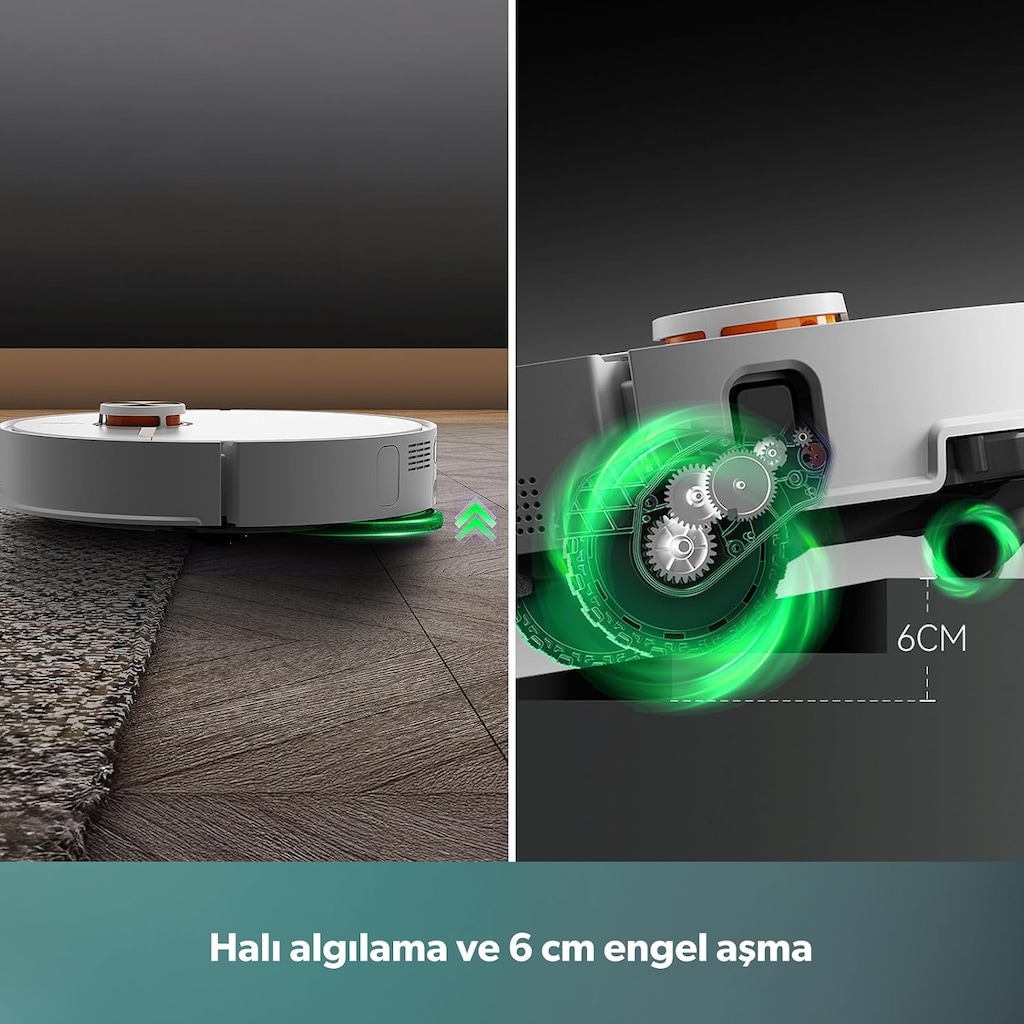 SIFIR Homend Alex 50 Pro Ulticlean AI Destekli Akıllı Robot - 8